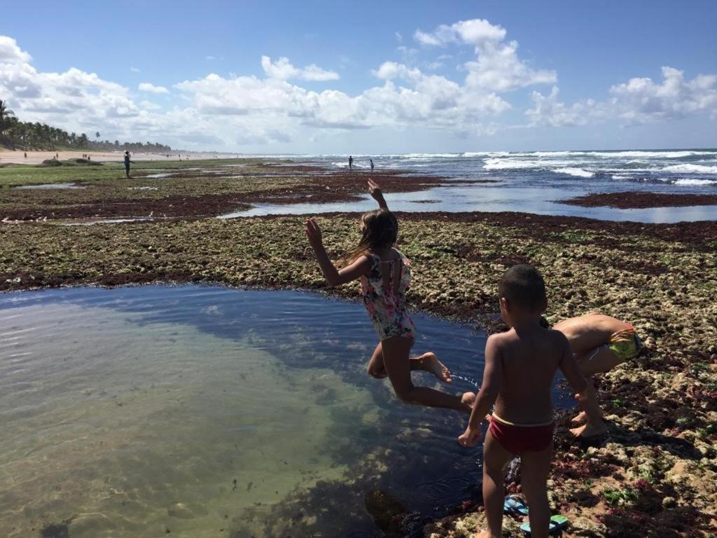 Suspiro Da Bahia Pe Na Areia Vila Salvador Exterior foto